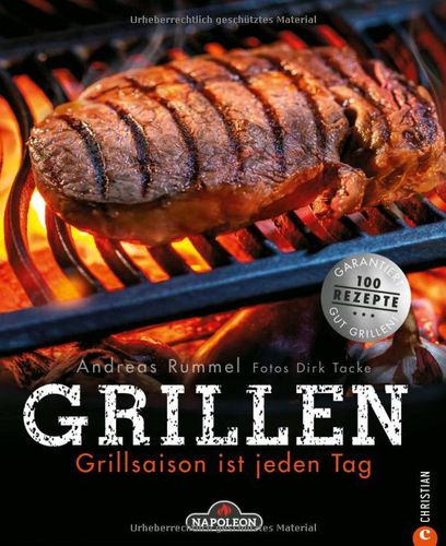 Grillbuch „Grillen - Grillsaison ist jeden Tag“ (Art. Nr.: GRILL-BOOK-DE)