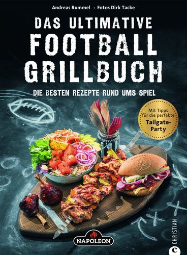 Grillbuch "Das ultimative Football Grillbuch" (Art. Nr.: UFG-BOOK-DE)